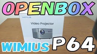 ブランドのギフト WiMiUS - WiMiUS WiMiUS P64 .co.jp: P64 OPENBOX プロジェクター  テレビ/映像機器