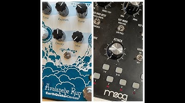 Jamuary Day 27: Moog Mother32 and Earthquaker Devices Avalanche Run