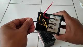 review pasang alarm mundur dan rem 3 nada