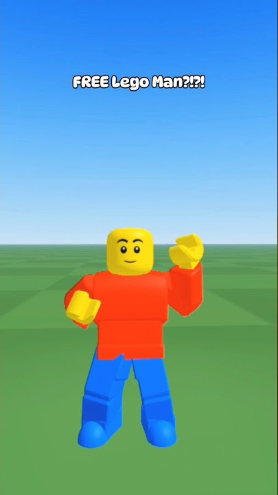 FREE Roblox Lego Man Avatar! HOW TO MAKE IT! (ROBLOX FREE AVATAR