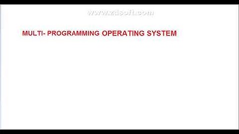 #4 MULTIPROGRAMMING OS(characteristics, advantage, disadvantages) BCA,MCA,BSC(IT),UGC NET,SO,PGT