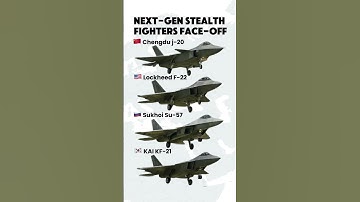 Thumbnail of Stealth Fighter Showdown: J-20 vs F-22 vs Su-57 vs KF-21