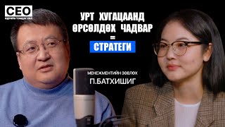 видео: CEO-ийн өдрийн тэмдэглэл: П.Батхишиг | Менежментийн зөвлөх | S1EP16 картинка: CEO-ийн өдрийн тэмдэглэл: П.Батхишиг | Менежментийн зөвлөх | S1EP16