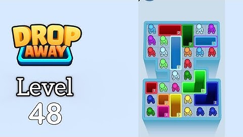 Drop Away Level 48 Walkthrough