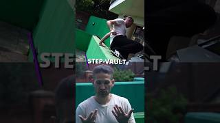 💪 How to do the STEP-VAULT (Parkour Tutorial) #shorts #parkour #learn