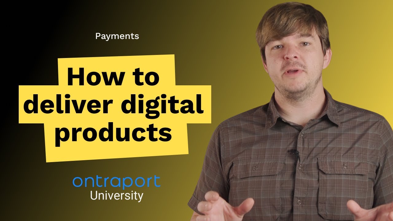 The best way to deliver digital products to customers with Ontraport