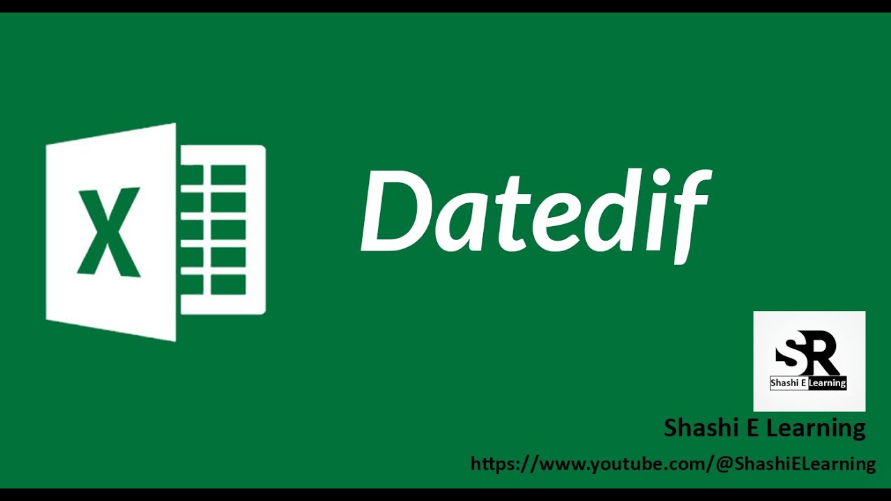 datedif-in-excel-calculate-age-in-excel-youtube