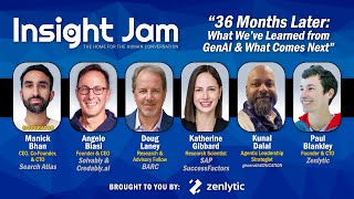 🔵 36 Months Later: What We’ve Learned from GenAI & What Comes Next | #ExpertPanel