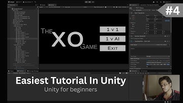 Easiest Unity Game Tutorial - TicTacToe #4 | Exporting Project with your own logo and name