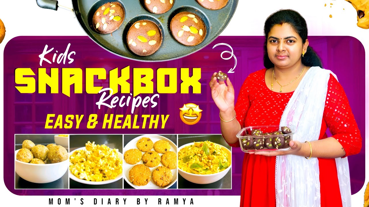 వారానికి సరిపడా పిల్లలకి హెల్తీ స్నాక్ రెసిపీస్ ||Kids Healthy Snack Recipes #snacks #teluguvlogs