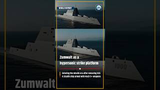 Zumwalt as a hypersonic strike platform