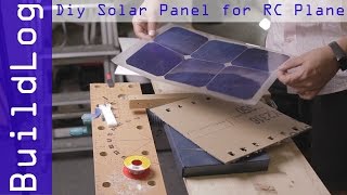 [BuildLog] Solar panel encapsulation for rc plane