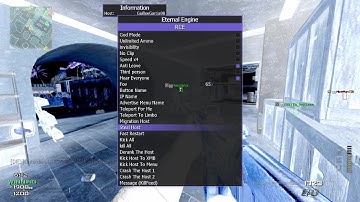 Cod Modern warfare 3 ps3 mod menu eternal sprx ps3 jailbreak dex