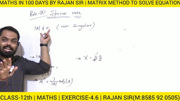 Exercise 4.6 class 12th maths Ncert Solution