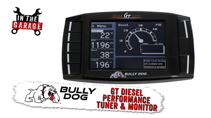 Bully dog GT diesel tuner problems