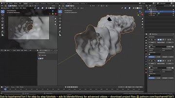 blender daily tip using the displacement modifier