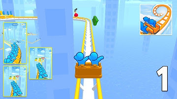 runner coaster gameplay all levels android.ios