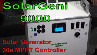 SolarGeni 9000 Portable Solar Generator