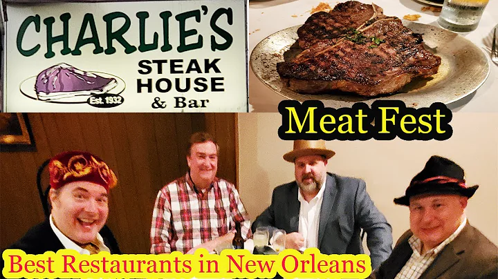 New Orleans Travel Vlog: Meat Fest at Charlie's St...