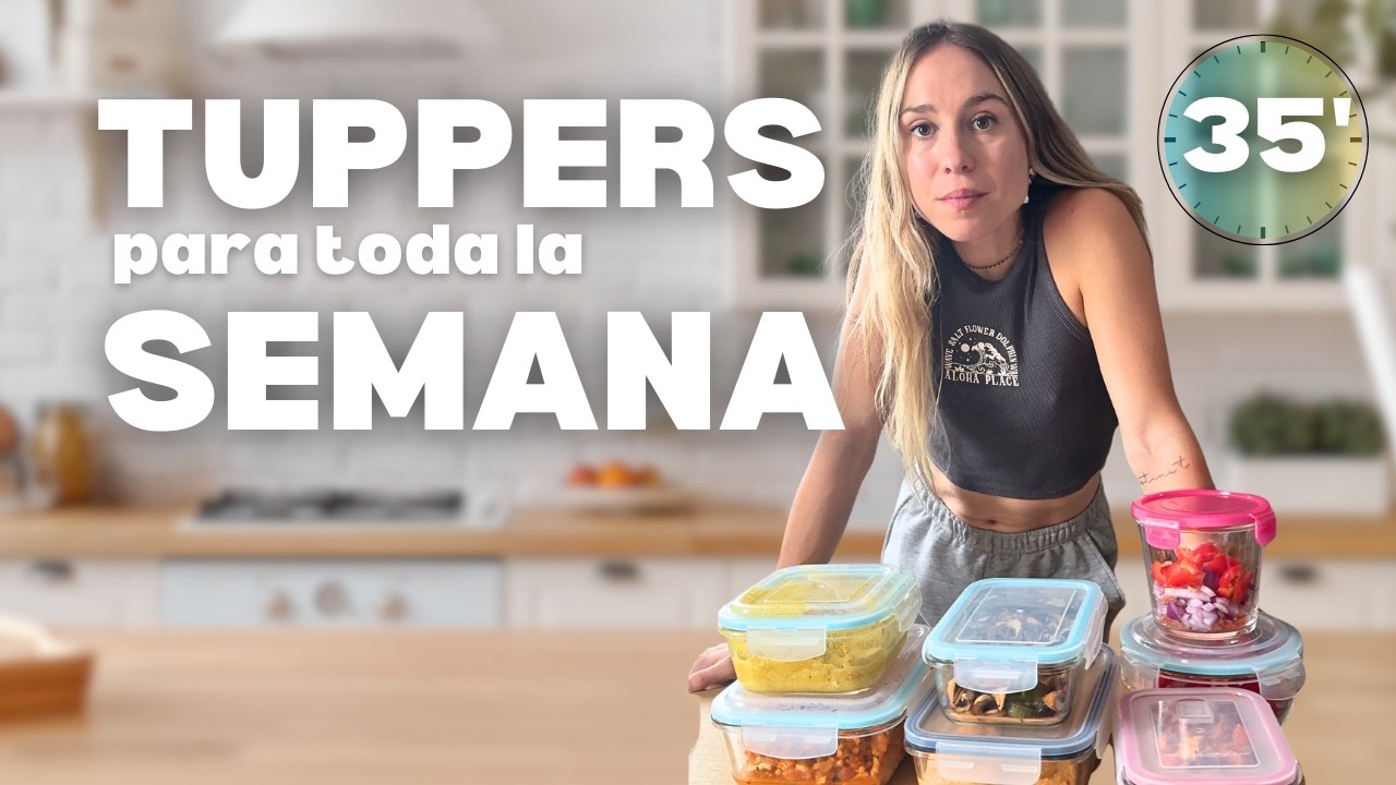 Menú SALUDABLE en 30 MINUTOS: Me he pasado el juego del BATCHCOOKING