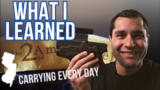 Concealed Carry in NJ SUCKS - What I Learned after a Month