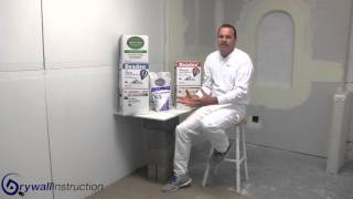 Drywall joint Compounds - Drywall Instruction