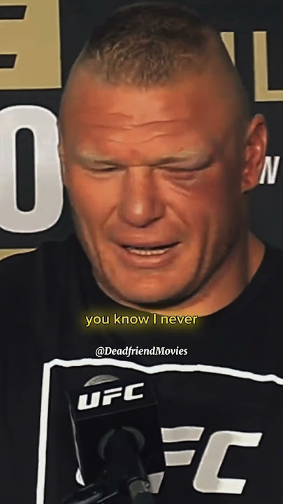I've Always Been A Bully - Brock Lesnar