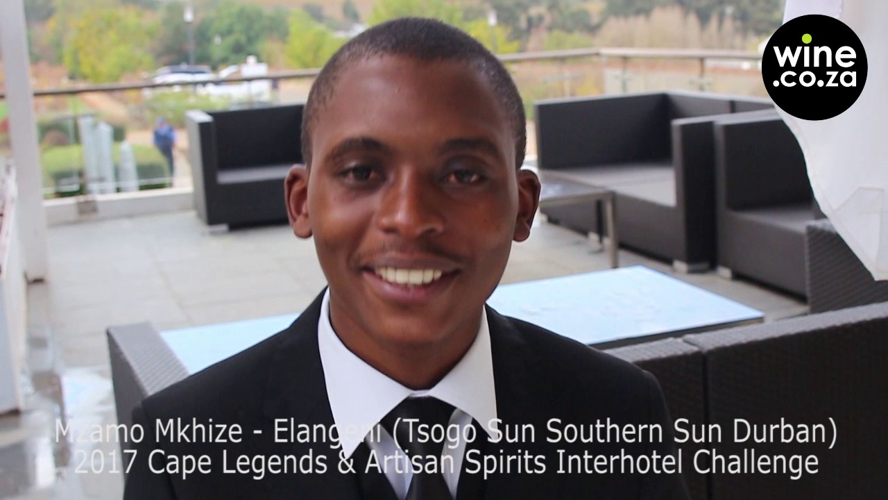 Mzamo Mkhize on the 2017 Cape Legends & Artisan Spirits Interhotel Challenge