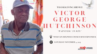 Service Of Thanksgiving for the life of Victor George Hutchinson OC Painter/Fuzzy