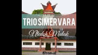 Trio Simervara - Ntedoh Mulak (Lirik)