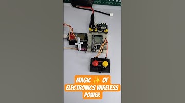 ⚡ ESP32 Wireless Control with 2 Buttons Only! LED + Servo in Action | #shorts#ESP32 #WirelessControl