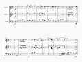 Quantz, J. - Sonata in D Major, Mvt. 3, Arranged for Two Violins and Cello