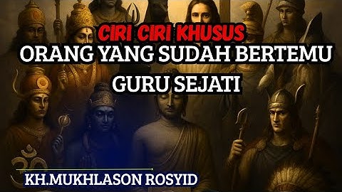 Ciri ciri khusus orang yang sudah bertemu guru sejati💥KH.mukhlason Rosyid #gusmukhlason #tauhid