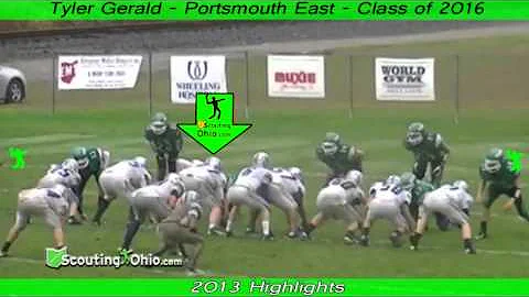 OH 2016 Tyler Gerald  Portsmouth East  So Yr  G77