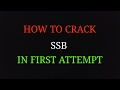 How to crack SSB(service selection board) interview in first try ? | arjun singh