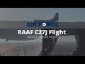 Raaf c27j spartan flight from ybth