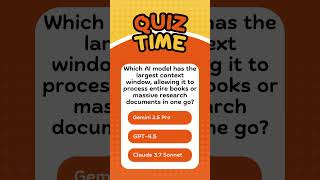 Which AI Has the Largest Context Window? Quiz & Comparison 2026 #n8n #asmr