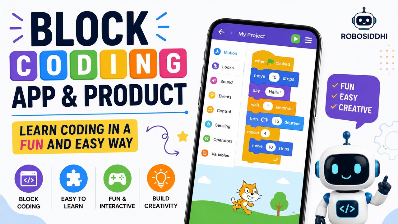 Block Coding App & Product – Learn Coding in a Fun and Easy Way - YouTube