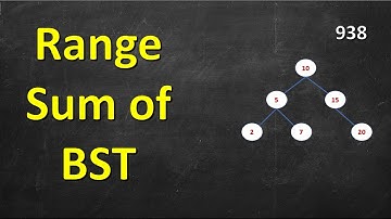 Range Sum of BST | LeetCode 938 | C++