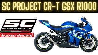 SC-Project CR-T Slip-on Exhaust for Suzuki GSX-R1000/R '17- (S16-T36TR)