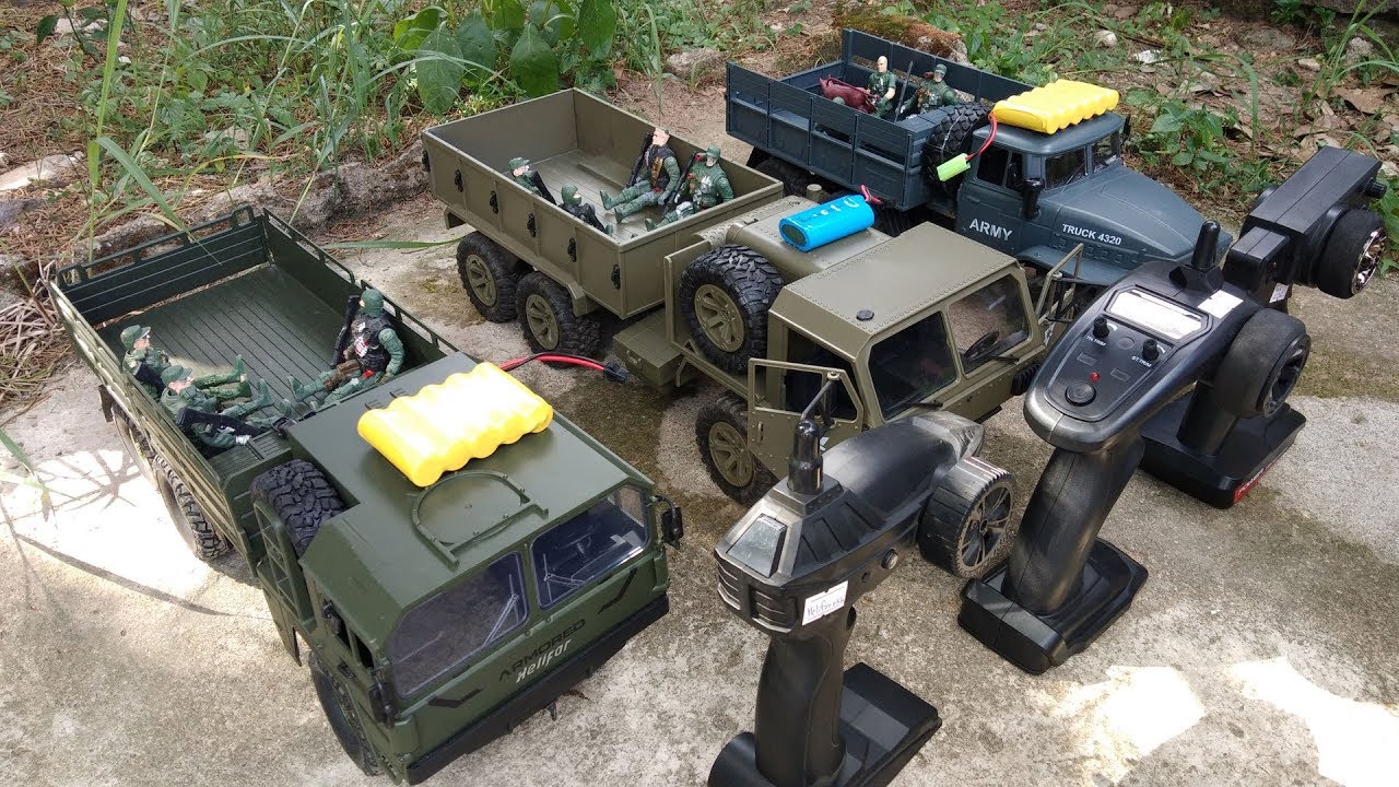 Best RC Helifar HB – NB2805, Fayee FY004A, URAL 4320 truck 1/16 2.4G 6WD compare