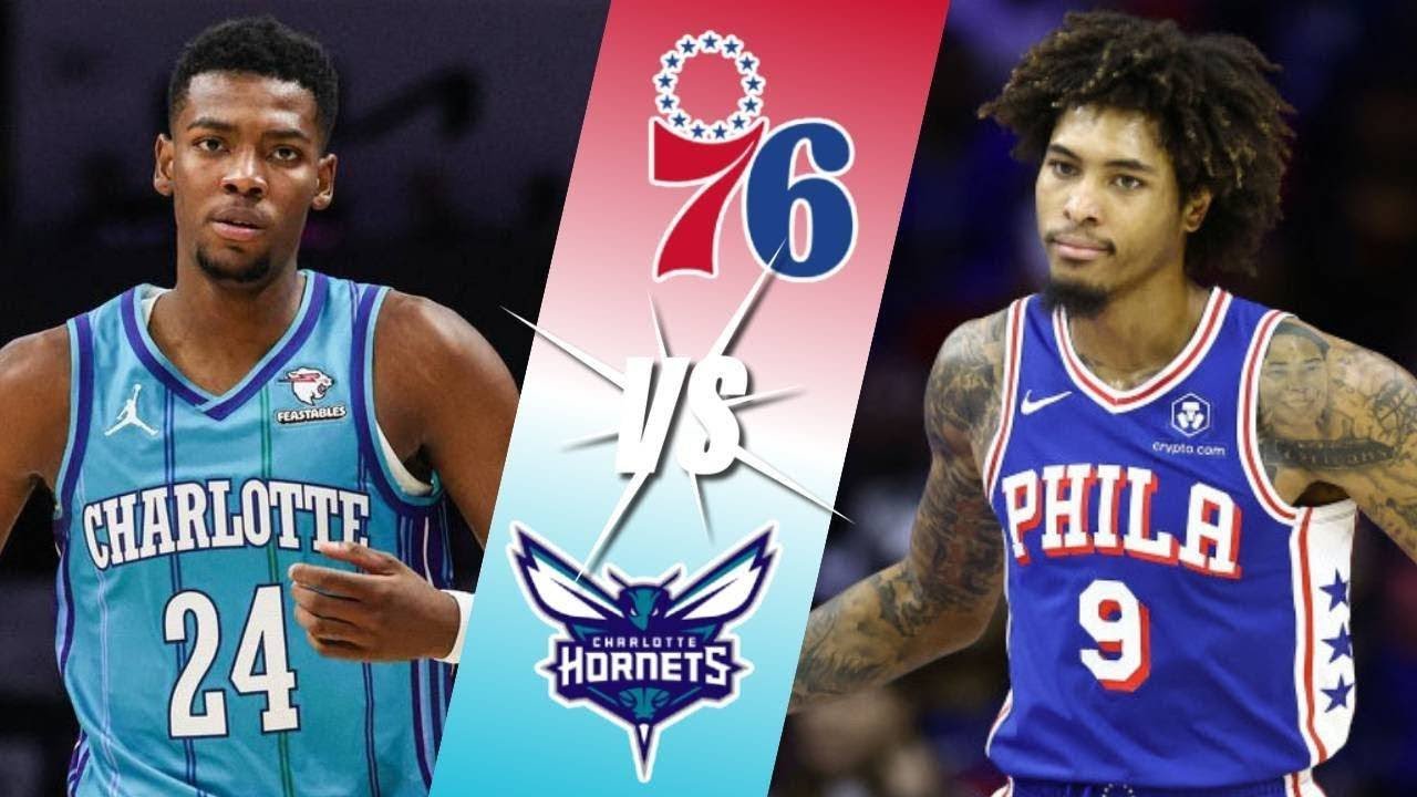 Philadelphia 76ers VS. Charlotte Hornets | LIVE Reactions | Play-By-Play | Watch Party