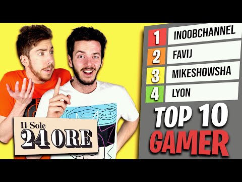 I TOP10 GAMER PIÙ INFLUENTI SECONDO IL SOLE 24 ORE...