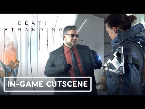 Death Stranding: Bridge Baby & Deadman In-Game Cutscene - Gamescom 2019