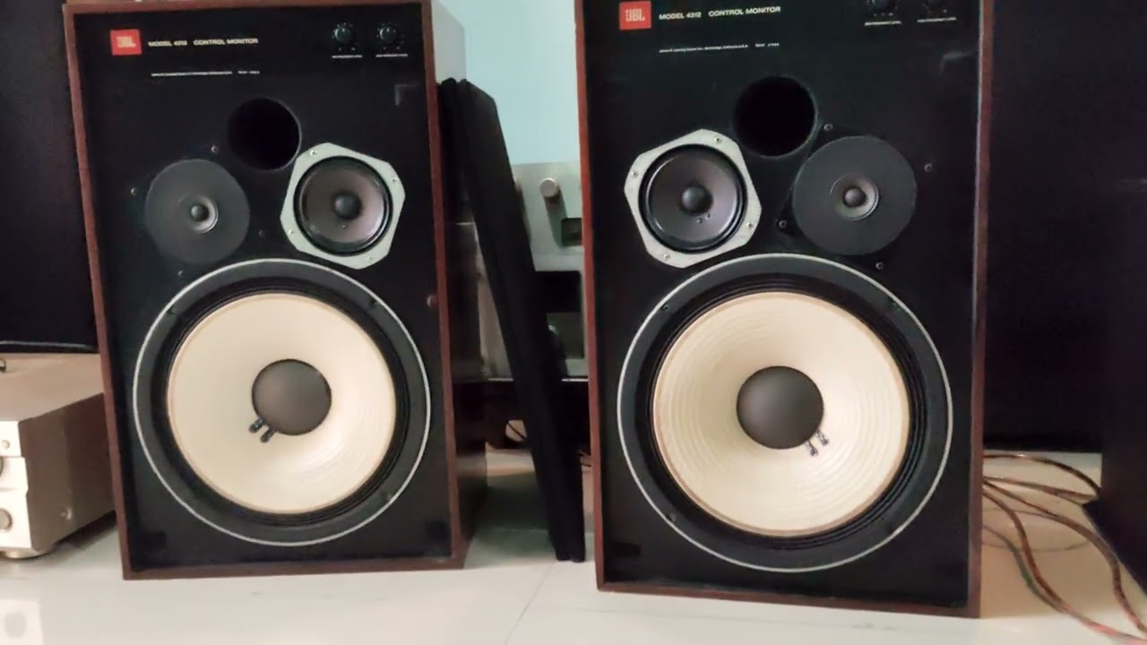 JBL-4312 vintage speaker - YouTube