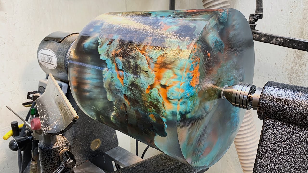 Woodturning:  The Manzanita Malachite