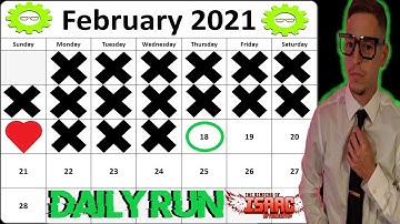 Daily Run February 18th, 2021 - The Binding of Isaac Afterbirth Plus - The Road to 3000000%