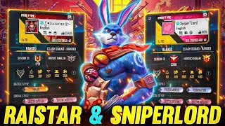 RAISTAR &amp; SNIPERLORD IS BACK | Free Fire Live #RAISTAR #FREEFIRELIVE #GYANGAMING