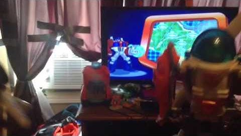 Transformers rescue bots beam box gameplay part 1/4