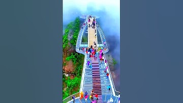 Most beautiful hanging bridge | #subscribe #trandingshorts #viral